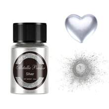 Polvo de mica metálico para resina, set de 6 colores con 20ml/color de pigmento de color para resina epoxi fina, polvo pigmentado, para colorear, arcilla polimérica, pintura, manualidades DIY, tumblers, pintura al óleo, fabricación de jabones, fabricación de velas