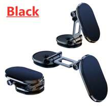 Rotatable Magnetic Car Phone Holder Magnet Smartphone Support GPS Foldable Phone Bracket In Car For