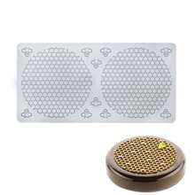 Almohadillas de silicona en de panal para manualidades de azúcar, tapete de encaje para pasteles, herramientas de decoración de postres de chocolate, moldes para fondant - SH0101603 - Ver 6