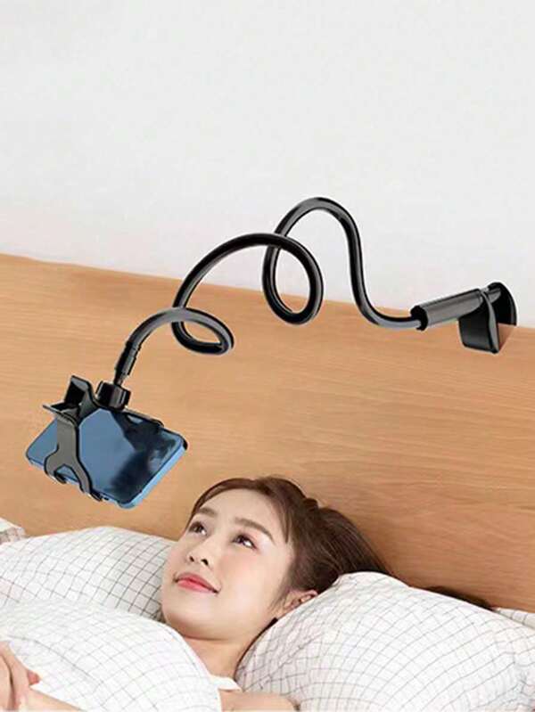 1 pezzo Supporto pieghevole per telefono e tablet, supporto per telefono in lega di alluminio ruotabile per live streaming, desktop o comodino