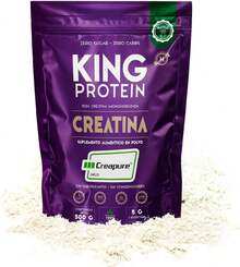 ¡RecomendadoKING Protein Creatina Monohidratada 100% Pura Sin Sabor |   5g por porción |   Vegana y sin azúcar |   Polvo de Creatina Monohidratada Creapure ®   con scoop incluido |   Bolsa de 500g, 100 porciones¡Top de Temporada - 500 gramos - Ver 2