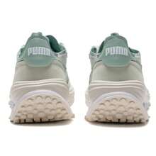 Puma Zapatillas deportivas de caña baja unisex Rider Elite, ligeras, cómodas, calzado casual retro - Blanco-Verde Musgo - Ver 5