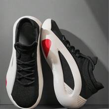 Casual Sports Shoes Basketball Shoes Men's Breathable Running Sneakers Mesh Fitness Men's Shoes Outdoor Lightweight Comfortable Sneakers