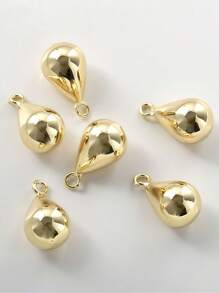 2pcs, Water Drop Jewellery Making Charm.Not Easy To Lose Colour, Allergy.Suitable For Making Earrings, Necklaces, Bracelets, Tiaras, Key Rings, Keychains.DIY Decorative Pieces.Make Unique Jewellery.Key Rings, Amulets, Decorative Pieces. Diy Charm Jewellery Accessories.Jewellery Making Supplies.Bracelet Charms Crafts And Everyday Gifts.Back-To-School Season