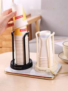 1 件杯架收纳架，家用饮水机吧台杯架，桌面收纳架