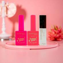 Good Nails New York Set de Esmaltes en Gel Bubble Gum 6 Colores Set de Esmaltes Gel Uñas Good Nails New York Bubble Gum Nail Art 6 Colores Larga Duración Profesional Beauty Collection - Multicolor - Ver 8