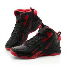 Rebound Cushioning Breathable Popcorn Sports Shoes, Solid Color Sporty Casual Knit Patchwork Fitness Sneakers, Suitable For Spring And Autumn