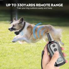 Dog Training Collar Shock Collar With Remote - 3 Training Modes, Beep, Vibration And Shock, Up To 1000 Ft Remote Range, Rainproof For Small Medium Large Dogs - Grey - View 5