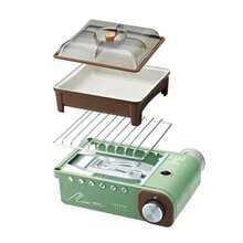 Mini Camping Stove Integrated Vintage Outdoor Burner With Hard Protective Shell -