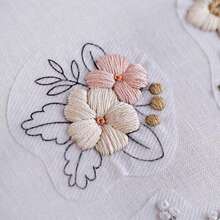 13 Pcs Water-Soluble Embroidery Patches With Self-Adhesive Design, Beginner-Friendly, Suitable For DIY On Skirts, Denim Clothes, Hats, Etc., Including Teaching Videos. Handmade, Handicrafts, DIY Material Packs, DIY Clothing, DIY T-Shirts, DIY Gifts, DIY Fashion, DIY Tutorials, Sewing Tool Kits, Embroidery Sets.