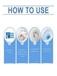 Toilet Cleaning Effervescent Tablets, Daily Household Toilet Descaling, Deodorizing Cleaning Fizzy Tablets