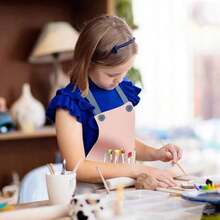 1/2/3 Pcs Kids Apron, Waterproof Children's Painting Apron, Kids Art Apron, Kitchen & Garden Bib Apron, Suitable For Cooking, Crafts, Pottery, Lab Activities, Cooking Baking Painting Crafts - Multicolor - View 4