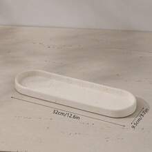 Resin Lotion Soap Dispenser For Bathroom Toothbrush Holder,Bathroom Tumbler,Vanity Tray,Bathroom Trays For Counter,Soap Dish For Vanity Countertop Accessories, Bathroom Accessory Set,Bathroom Organizer,Bathroom Accessories,Home Decor Vanity Tray For Bathroom Counter Accessories Storage - 1pc - View 16