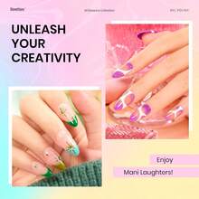 Beetles Gel Nail Polish Kit With U V Light 97Pcs Travel Holiday 45 Colors Gel Polish Set With Nail Stamp Nail Tips Base Top Coat All Season Gel Polish Starter Kit Gift For Women - 0-20 Colors All Season - 查看 4