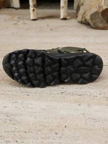 Women's Solid Color Mesh Camouflage Lace-Up Casual Sneakers, Versatile And Lightweight For All Seasons