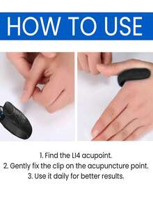 拇指穴位按摩夹，经络按摩夹，缓解压力 - 彩色 - 查看 5