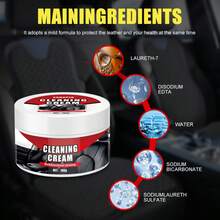 100g Car Interior Wax Maintenance Wax Leather Care Wax Dashboard Wax, Seat Cushion Renewing Agent, Polish Wax To Enhance Plastic And Leather Restoration, Prevent Aging And Whitening - Multicolor - View 5