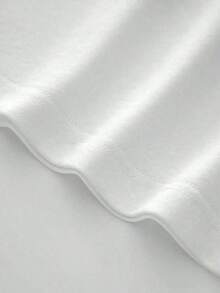 1pc Oversized Men's Drop Shoulder Short Sleeve T-Shirt, Streetwear Casual Style, Exaggerated Loose Fit, Dark Graphic Print, Sketch Line Art Pattern, Y2K, Holiday Gift, Unisex Couple Matching - trắng - Xem 5