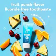 Hello Fresh Watermelon Fluoride Free Kids Toothpaste, 4.2 Oz Tube - Fruit Punch - 查看 4