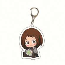 bandai Accesorios de hombre de anime 2D, regalos de fiesta de anime, llavero acrílico original de Izuku Midoriya Shoto Todoroki, lindo colgante de dibujos animados Y2K, adecuado para bolsos de hombro, mochilas y llaves, el regalo perfecto para fans, decoración de fiesta de cosplay, colgantes de automóvil, derivados creativos de anime, colgantes de cómics japoneses, colecciones de fans veteranos de anime, regalos de la serie otaku, regalos baratos para vacaciones