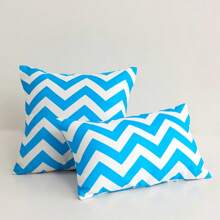 Cuscino da bar impermeabile con motivo a onde, 30x50cm/45x45cm, stile vacanza sull'isola, stile di vita all'aperto, cuscino per sedia da giardino, decorazione per la casa