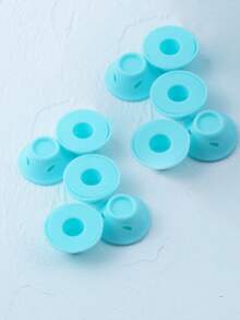 Bộ 10 chiếc máy uốn tóc không dùng nhiệt, phù hợp với mọi loại tóc - Máy uốn tóc không dùng nhiệt để tạo kiểu và uốn xoăn, dụng cụ tạo kiểu tóc, phụ kiện tóc cho tiệm cắt tóc, làm đẹp, đồ dùng cần thiết khi đi du lịch, sản phẩm chăm sóc tóc, phụ kiện tóc. - Hồng - Xem 18