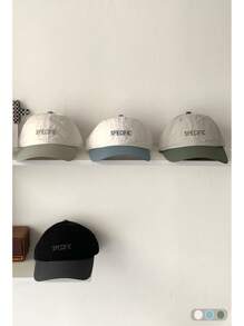 1pc Unisex Solid Color Baseball Cap, Breathable Quick-Dry Adjustable Sports Sun Hat