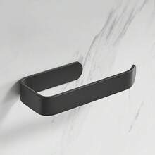 1/2pcs Toilet Paper Holder Bathroom Wall Mounted Paper Holder Practical To Stick WITHOUT DRILLING With Double-Sided Tape - Multicolor - View 6