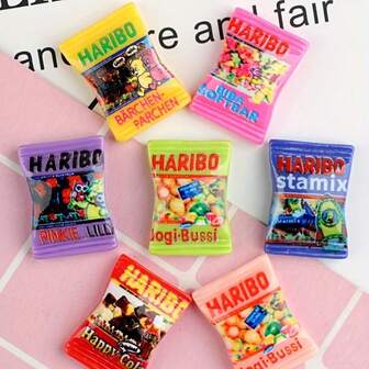 12pcs/6pcs/3pcs Playful Snack-Themed Fridge Magnets - Vibrant Cartoon-Inspired Refrigerator Decor - Durable Resin Kitchen & Office Accessories - Fun Whiteboard Magnets & Gift Set