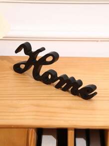 1PCHome Letter Decorative Crafts Are Designed In A Modern Style, Creative And Simple Way. They Are Made Of High-Density Wood-Plastic Composite Panel Materials For Home Decoration, Suitable For Home Use, Party And Party Decoration Gift Box Packaging