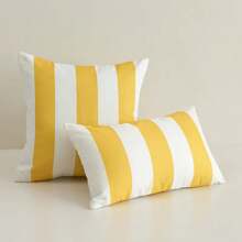 Cuscino da bar impermeabile con motivo a onde da 30x50/45x45 cm, stile vacanza sull'isola, per uso esterno in giardino, copri cuscino per decorazione domestica