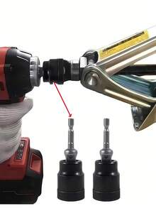 千斤顶扳手、家用汽车维修工具、剪式千斤顶、轮胎更换扳手 - 彩色 - 查看 9