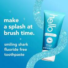 Hello Fresh Watermelon Fluoride Free Kids Toothpaste, 4.2 Oz Tube - Fruit Punch - 查看 2