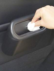 ABS塑料车载垃圾桶迷你垃圾桶翻盖垃圾桶悬挂式垃圾桶可用于汽车椅背车门副驾门悬挂式收纳箱办公桌书桌场景密封防臭免水汽车垃圾桶多功能车载垃圾袋折叠收纳车内用品适用于轿车卡车公共汽车 - 彩色 - 查看 12