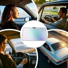 Parasolar auto, pliabil, protector de parasolar pentru geamul din față, husă portabilă cu izolație termică pentru majoritatea vehiculelor, ușor de depozitat, cu efect de izolare termică