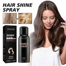 EELHOE Amino Acid Hair Spray Wash Free Hair Shiny Fluffy Dry Nourishing Moisturizing Repair Damaged Split Ends Anti Frizz Hair Brighting Gloss Care Product - Black - View 5