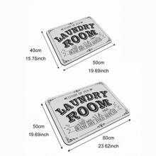 1 件优质防滑橡胶垫，适用于洗衣机和烘干机 - 防水、易清洁、厨房和洗衣房顶部保护垫 - 23.6x19.6 英寸，多种颜色可选 - 彩色 - 查看 2