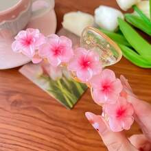 1pc Oversized Sunflower Claw Hair Clip, Cute & Versatile Floral Hair Accessory Hair Clips Hair Jaw Clip Hair Clamps Hair Clutch Hair Catcher Clip - Yellow - View 16