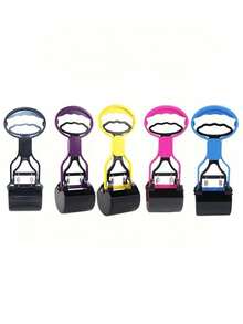 1pc Multi-Color Pet Poop Scoop, Pet Cleaning Tool, Portable Dog Waste Picker, Clip-On Design, Battery-Free, Plastic Material, Essential For Pet Waste Management, Must-Have For Walking Dogs - Multicolor - View 6