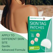 288片装透明装饰贴、贴片、遮盖贴、舒适透气 - 彩色 - 查看 5