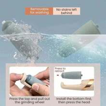 1 Electric Foot Dead Skin Remover, Electric Foot Grinder, Electronic Foot File, Creative Electronic Foot File, Household Exfoliating Tool, Rechargeable Foot Callus Remover Foot File, Professional Foot Care Kit Dead Skin Remover Foot Massager, Perfect Gift