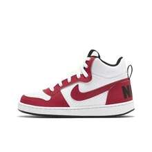 NIKE Women's Court Borough Sneakers, Chicago Red, Style No. 839977-103 - Red and White - View 2