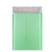 10个气泡袋信封袋，物流缓冲袋，适用于贵重物品的运输包装，内含缓冲气泡，有效保护物品。自粘快递袋。返校