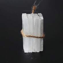 5/10/20pcs Natural Selenite Stick Chips, Natural Selenite Crystal Sticks, Gypsum White Quartz Wands, Raw White Quartz Gypsum Mineral Specimen Points For Meditation, Decorative Display - White - View 3