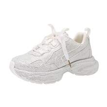 2026 New Dad Shoes Women, New Fashionable Thick-Soled Casual Sports Shoes Outdoor Wear, Elegant Women's Sneakers - sọc - Xem 5