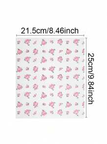 50pcs/Pack Printed Wax Paper Food Liners, Oil-Proof Baking Parchment Paper, For Bread, Sandwiches, Burgers Packaging, Kitchen And Dining Use