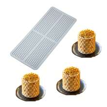 Almohadillas de silicona en de panal para manualidades de azúcar, tapete de encaje para pasteles, herramientas de decoración de postres de chocolate, moldes para fondant - SH0101603 - Ver 5