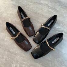 Women Flats - Black - View 3