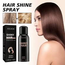 EELHOE Amino Acid Hair Spray Wash Free Hair Shiny Fluffy Dry Nourishing Moisturizing Repair Damaged Split Ends Anti Frizz Hair Brighting Gloss Care Product - Black - View 4