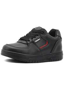 Zapato Escolar Choclo Piel Negro Bambino - Negro - Ver 3